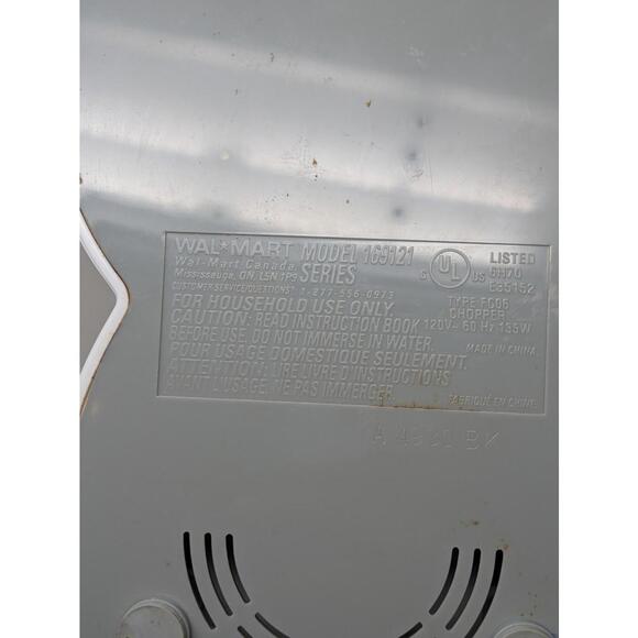 GE Deluxe Chopper 2 Speed 106848r Series 3 Cup Capacity - Picture 8 of 8